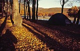 camping on the river somewhere in mongolia